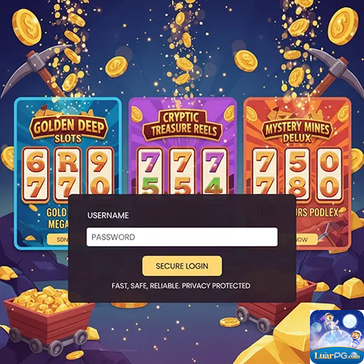 luarpg.com - acessar em rápido página de login