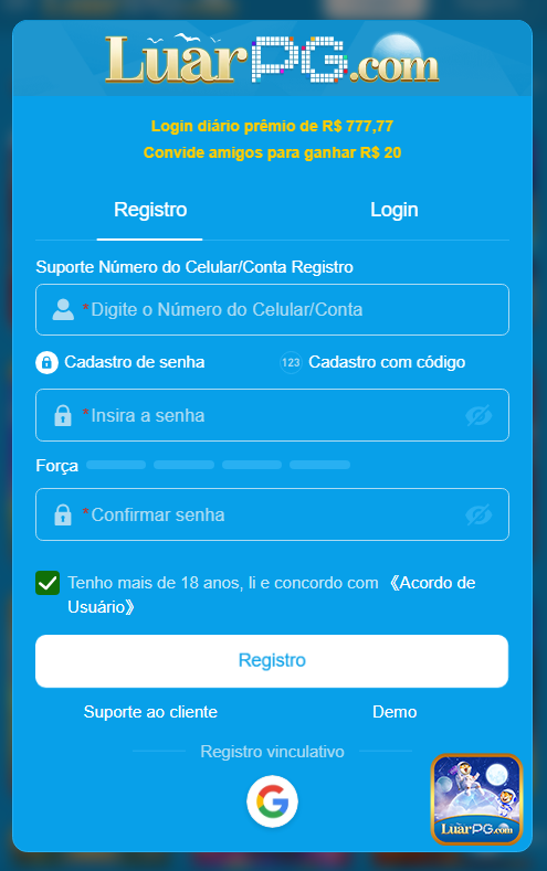 Recompensas VIP luarpg.com